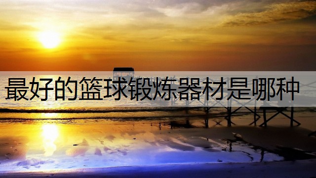 最好的篮球锻炼器材是哪种
