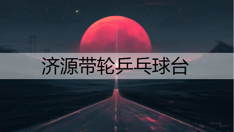 济源带轮乒乓球台